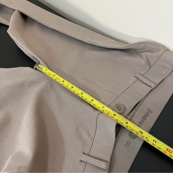 BetaBrand Classic Bootcut Dress Pant Yoga Pant Tan Khaki Twill Size Small - Picture 11 of 11